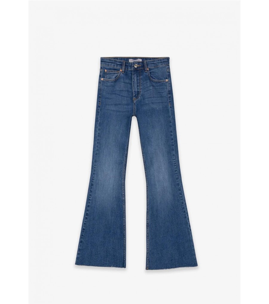 JEANS BELLA FLARE DE TIRO...