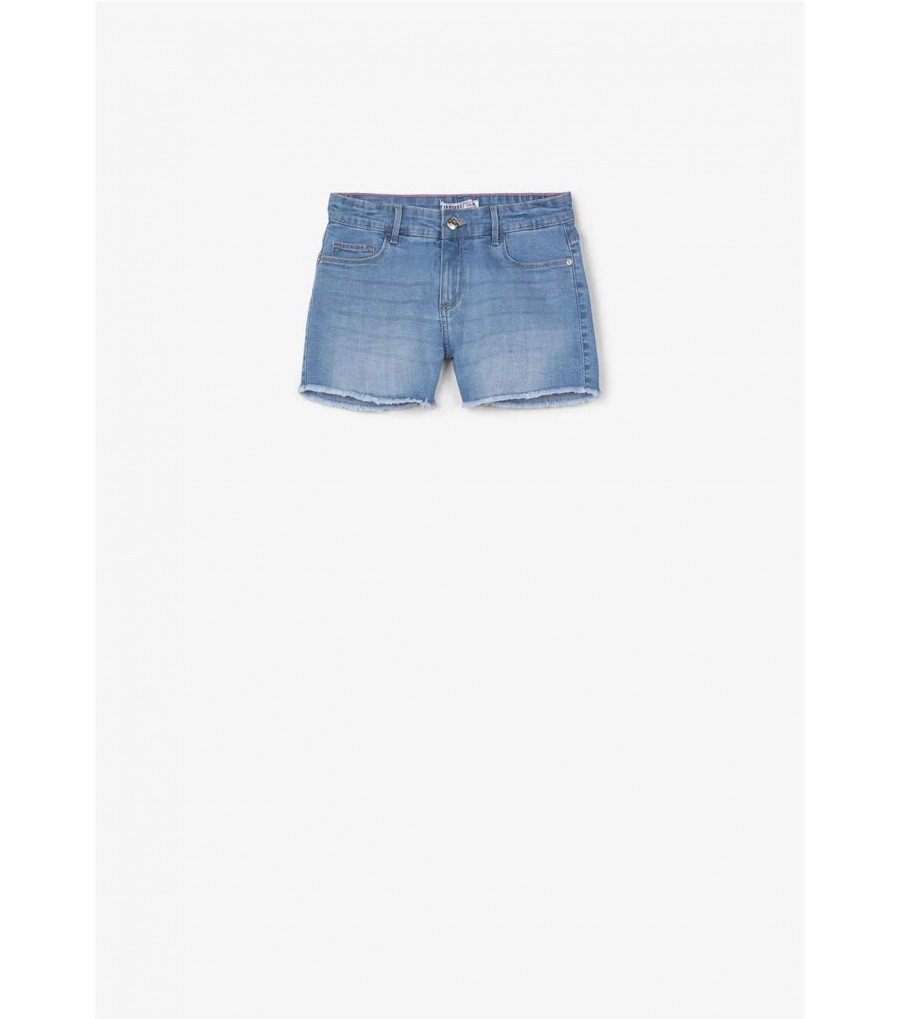 SHORT DENIM TIRO ALTO PARA...