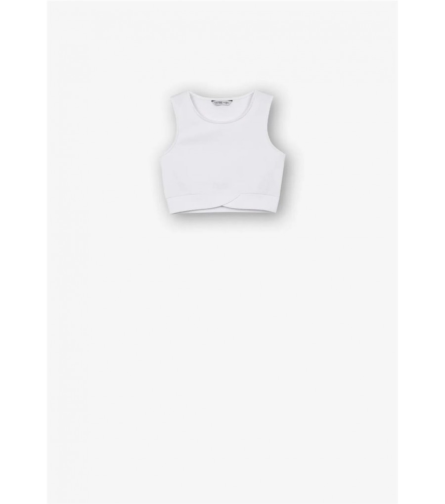 TOP CROPPED DE CANALE PARA...