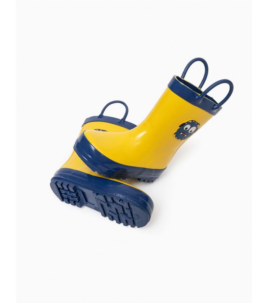 BOTAS DE AGUA MONSTRUITOS 31031722164 ZIPPY Talla 22 Color AMARILLO PASTEL
