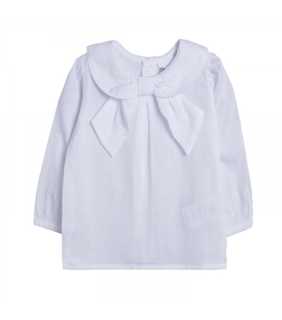 CAMISA CON CUELLO DE LAZO...