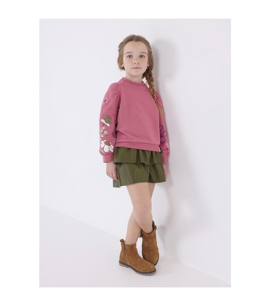 PULLOVER BORDADO PARA NIÑA... 2