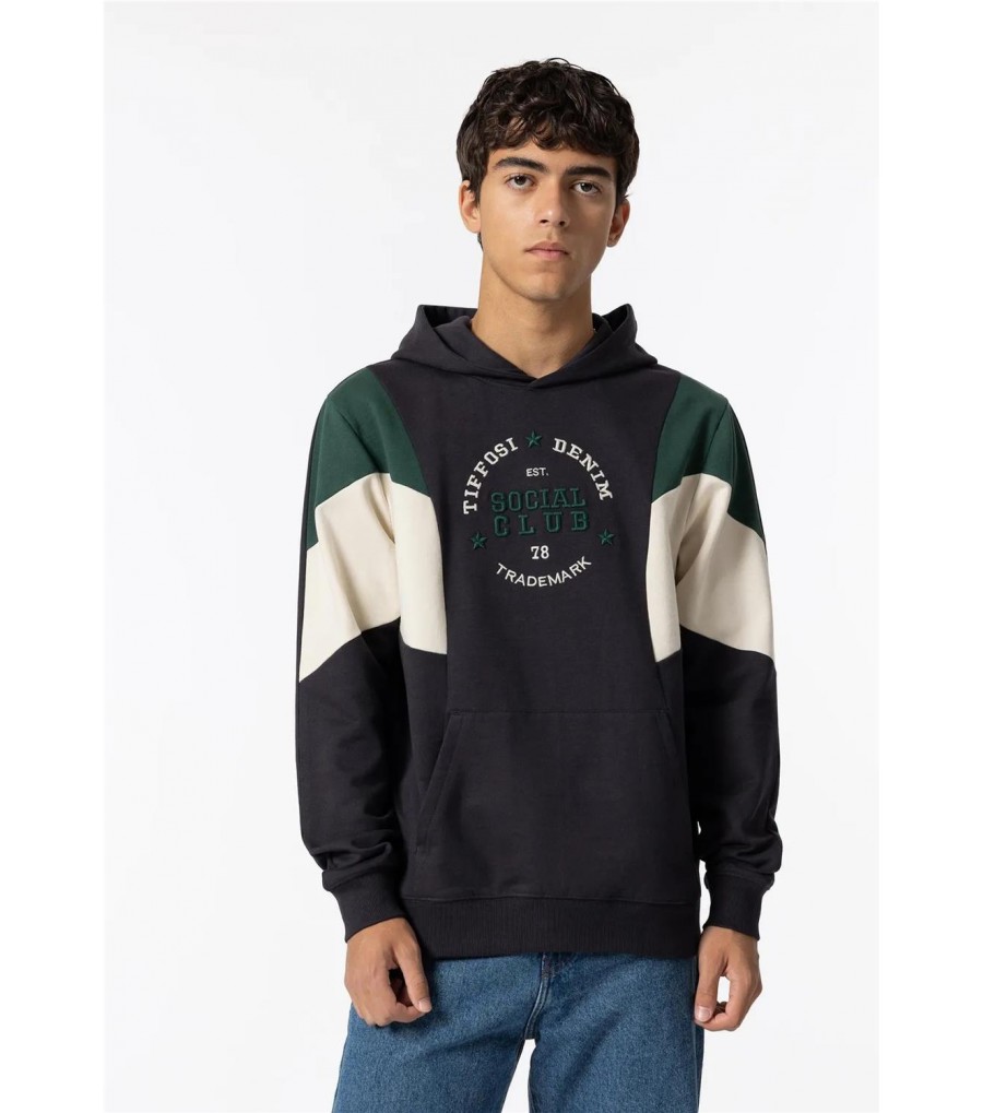 SUDADERA TRICOLOR CON... 2