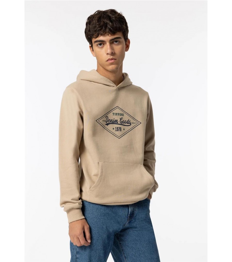 SUDADERA CON CAPUCHA Y...
