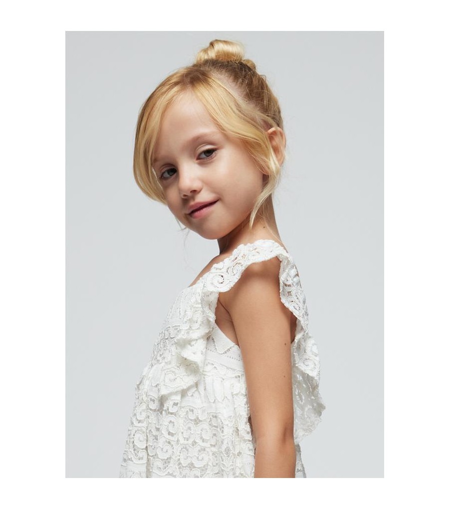 VESTIDO DE ENCAJE PARA NIÑA... 2