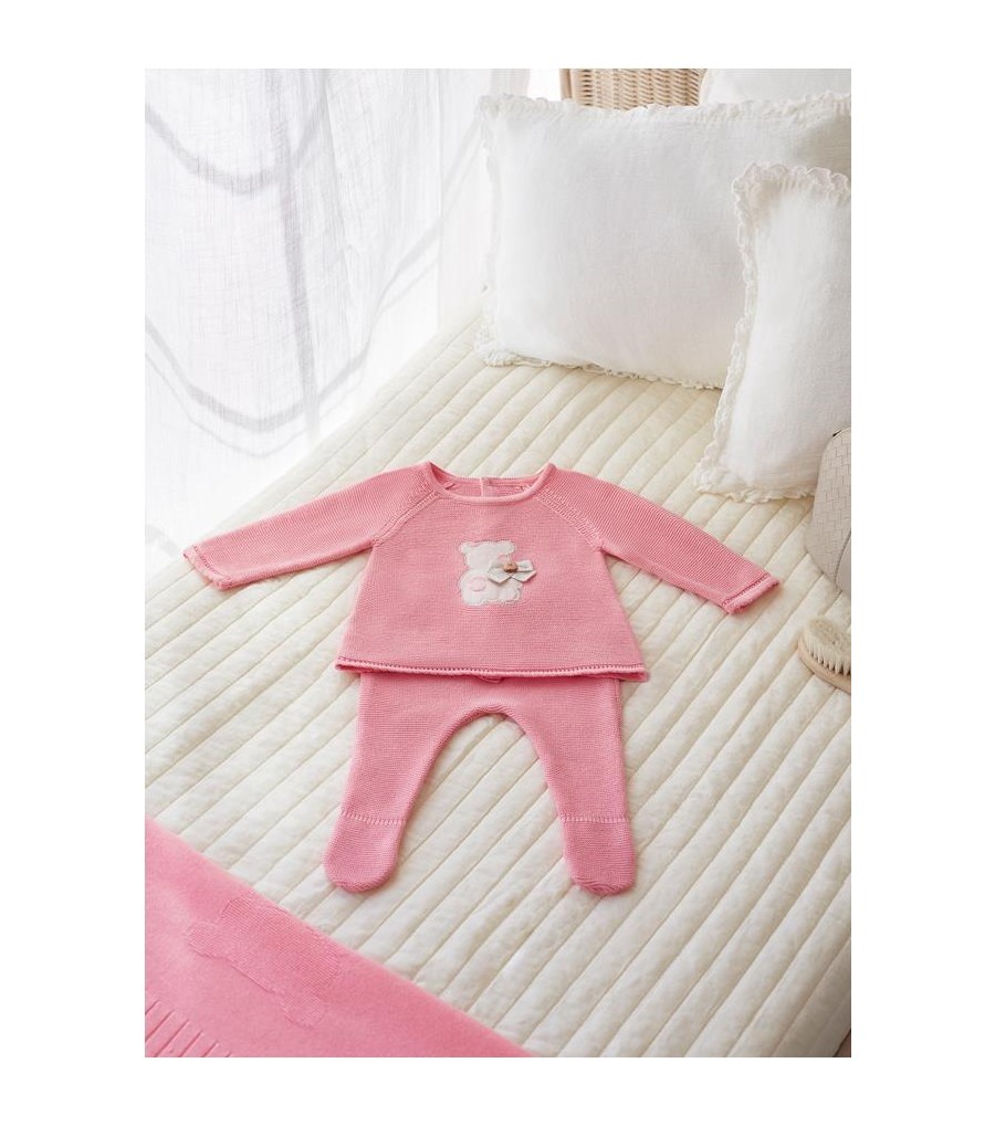 CONJUNTO DOS PIEZAS TRICOT...