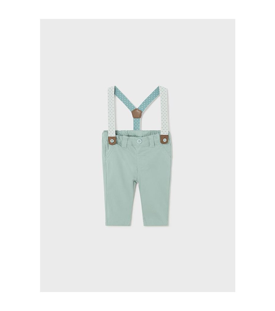 PANTALON LARGO CON TIRANTES...