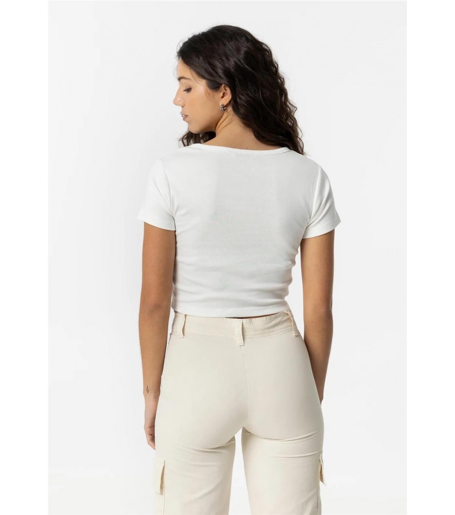 CAMISETA CROPPED CO TEXTO... 2