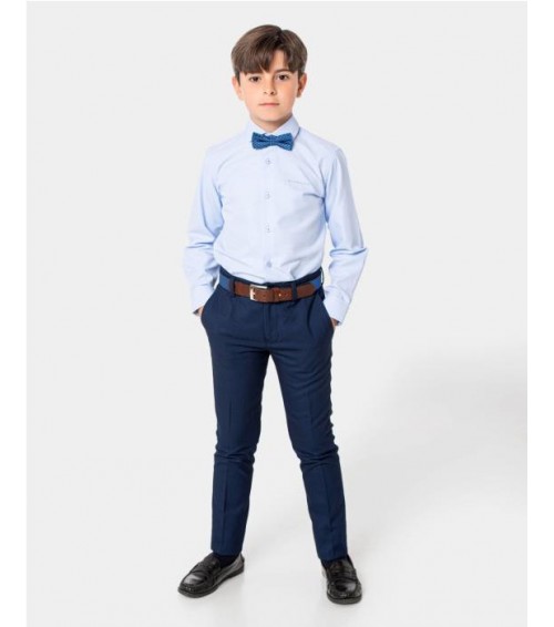 PANTALON DE TRAJE NIDO DE ABEJA PARA CHICO SPAGNOLO 4877