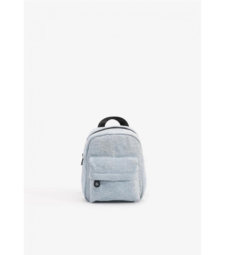 MOCHILA MINI CON BORDADO...