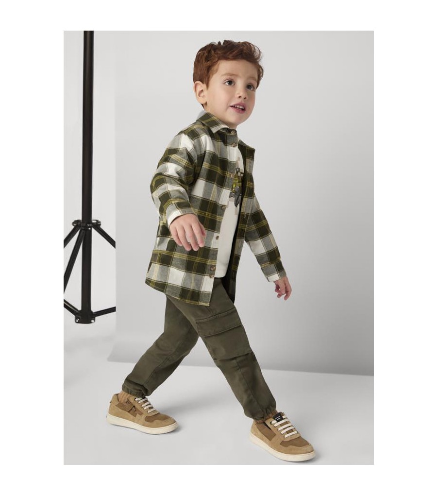 PANTALON CARGO PARA NIÑO MAYORAL 4537 PANTALON CARGO PARA NIÑO MAYORAL 4537