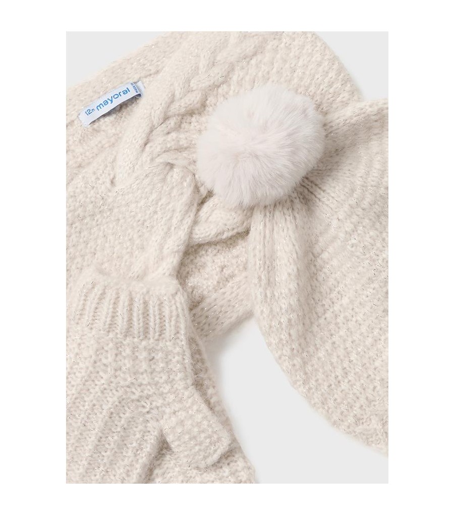 CONJUNTO 3 PIEZAS BUFANDA... 2