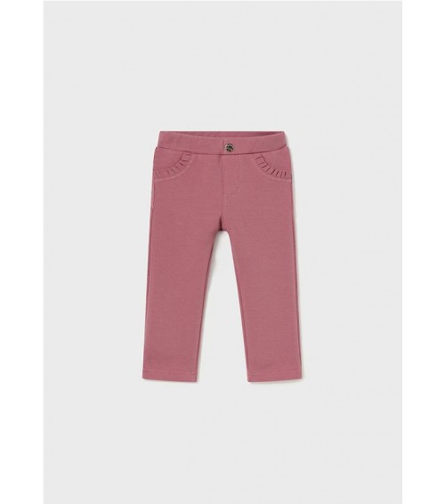 PANTALON DE FELPA BASICO PARA BEBE NIÑA MAYORAL 560