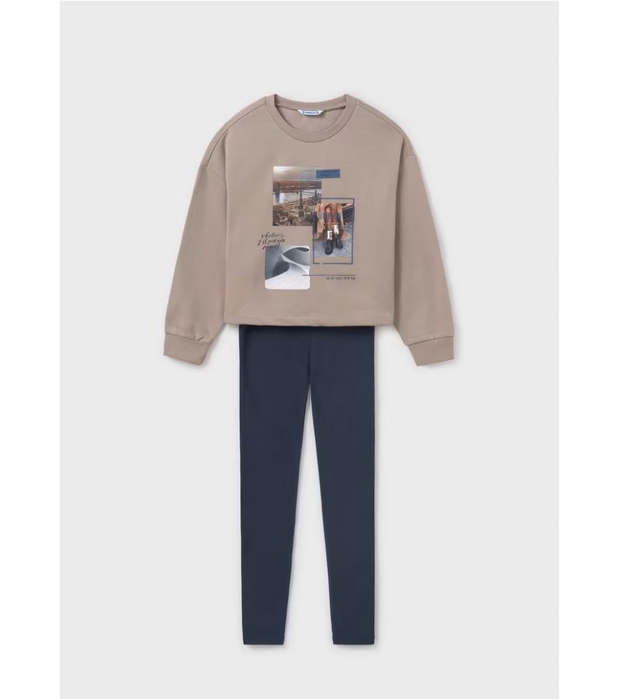 CONJUNTO LEGGING Y SUDADERA...