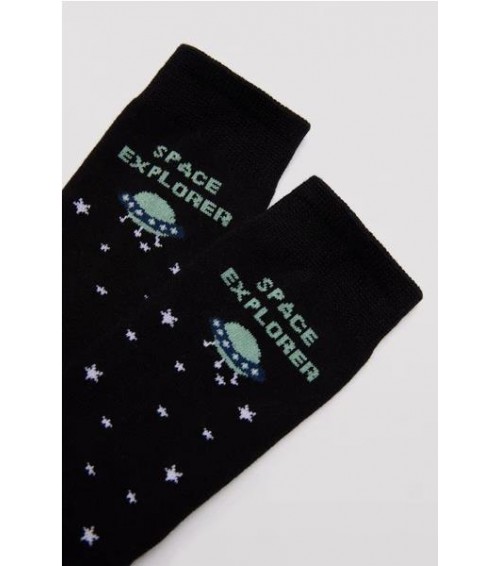 PACK 2 CALCETINES ESTAMPADO SPACE EXPLORER PARA NIÑO YSABEL MORA 42259