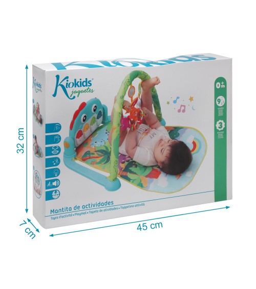 MANTITA DE ACTIVIDADES PARA BEBE KIOKIDS 3488