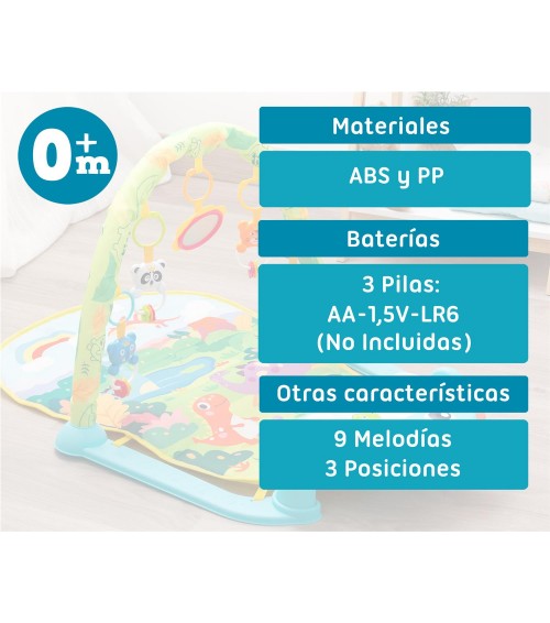 MANTITA DE ACTIVIDADES PARA BEBE KIOKIDS 3488