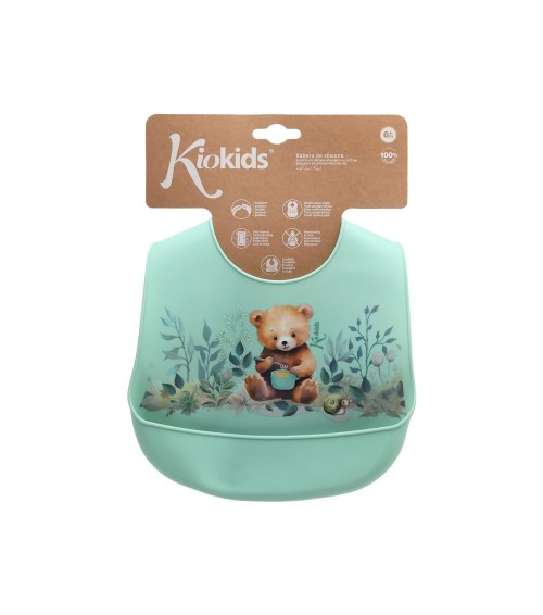 BABERO DE SILICONA PARA BEBE KIOKIDS3738