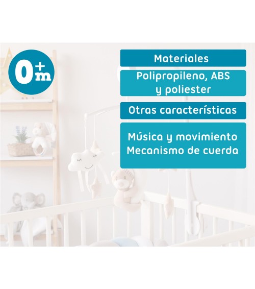 MUSICAL CUNA PARA BEBE KIOKIDS 4030