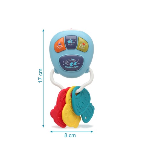 LLAVERO MUSICAL ELECTRICO PARA BEBE KIOKIDS 4422