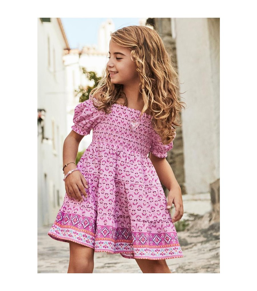 VESTIDO NIDO DE ABEJA 3932
