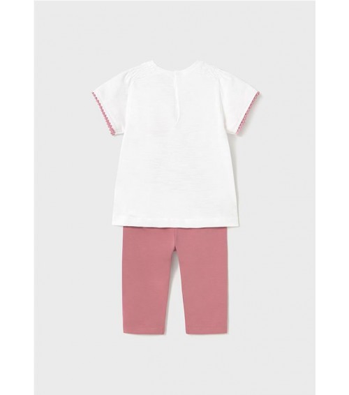 CONJUNTO LEGGING Y CAMISETA 1736 ROSA