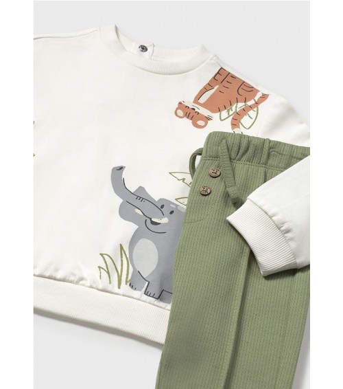 CHANDAL CON SUDADERA 1841 VERDE