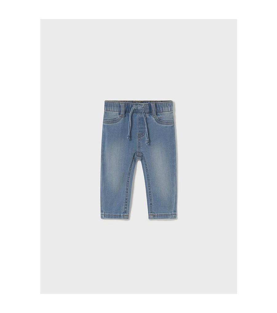 PANTALON LARGO TEJANO BASICO