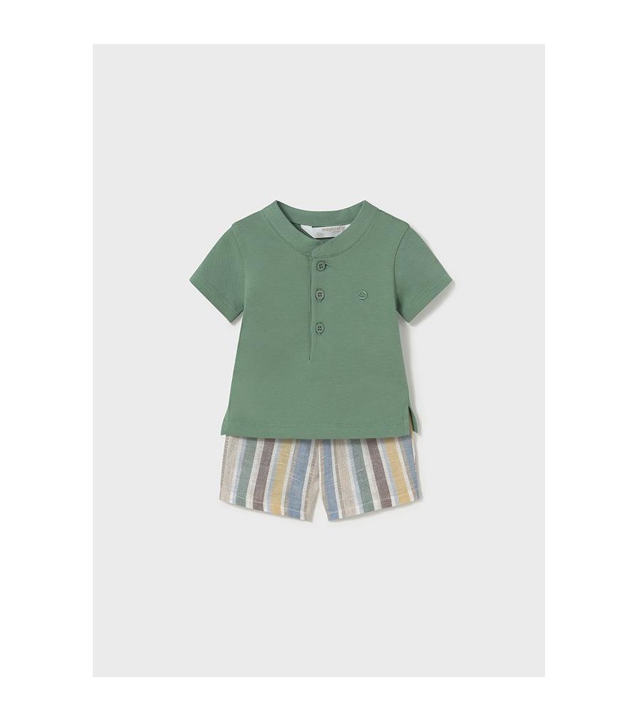 CONJUNTO PANTALON CORTO Y POLO 1217
