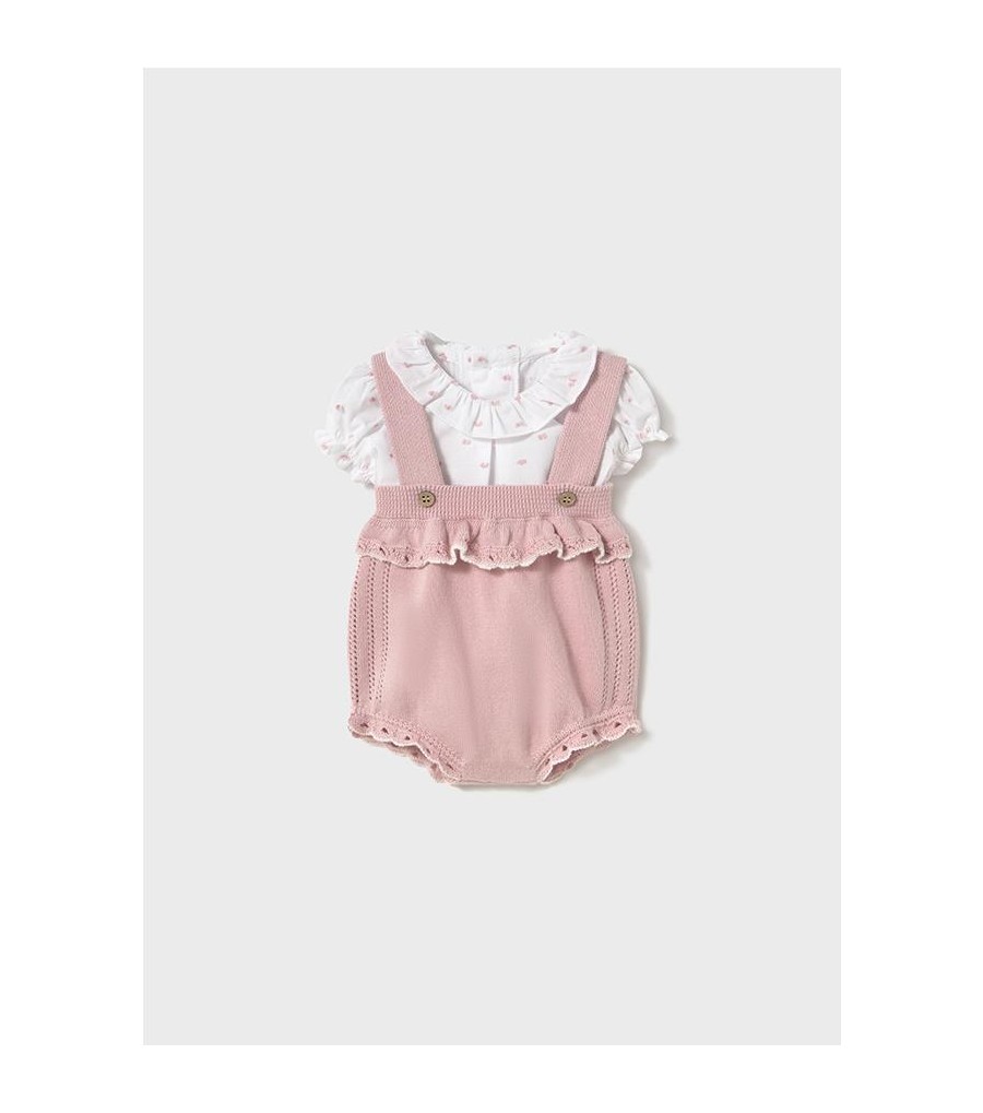 Conjunto peto tricot y... 2