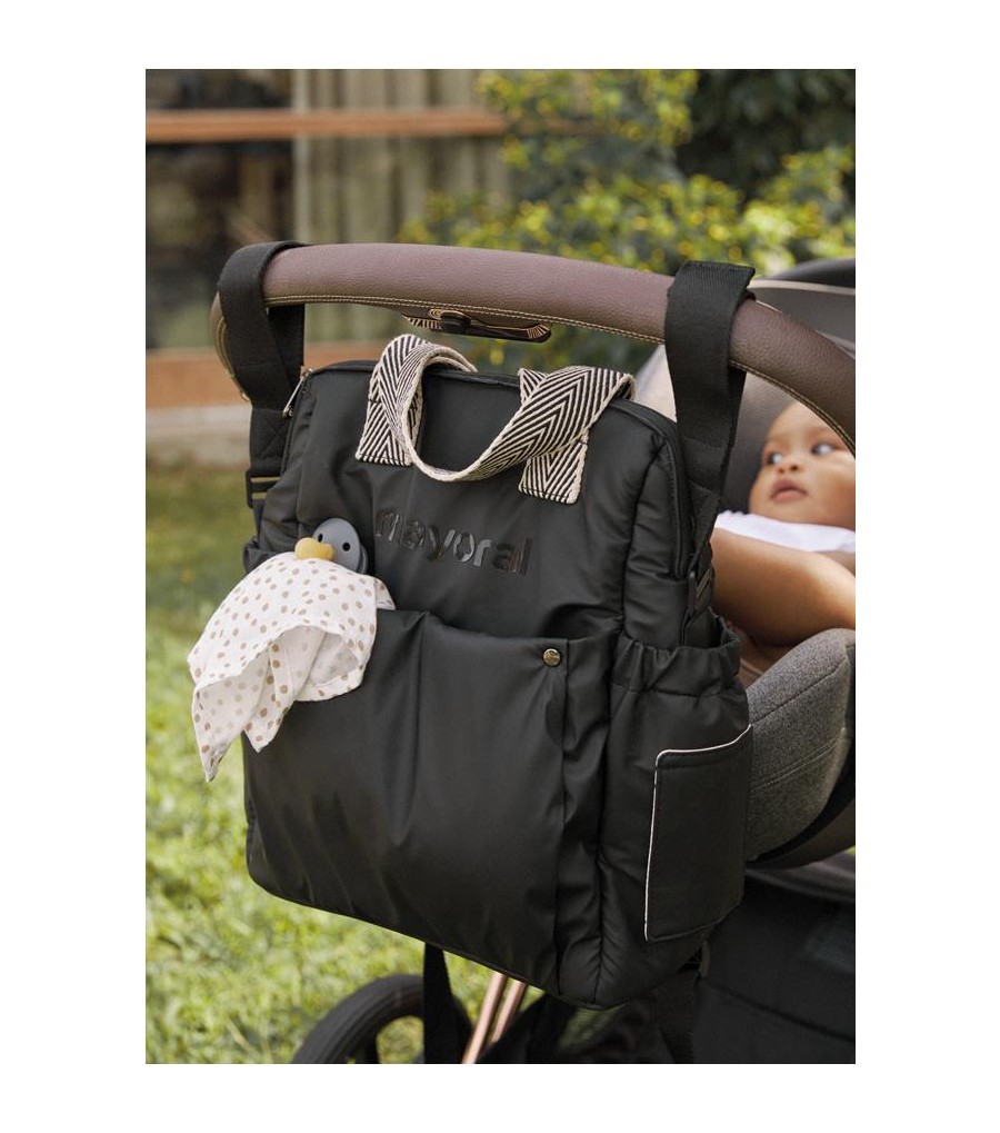 Mochila maternidad impermeable asa...