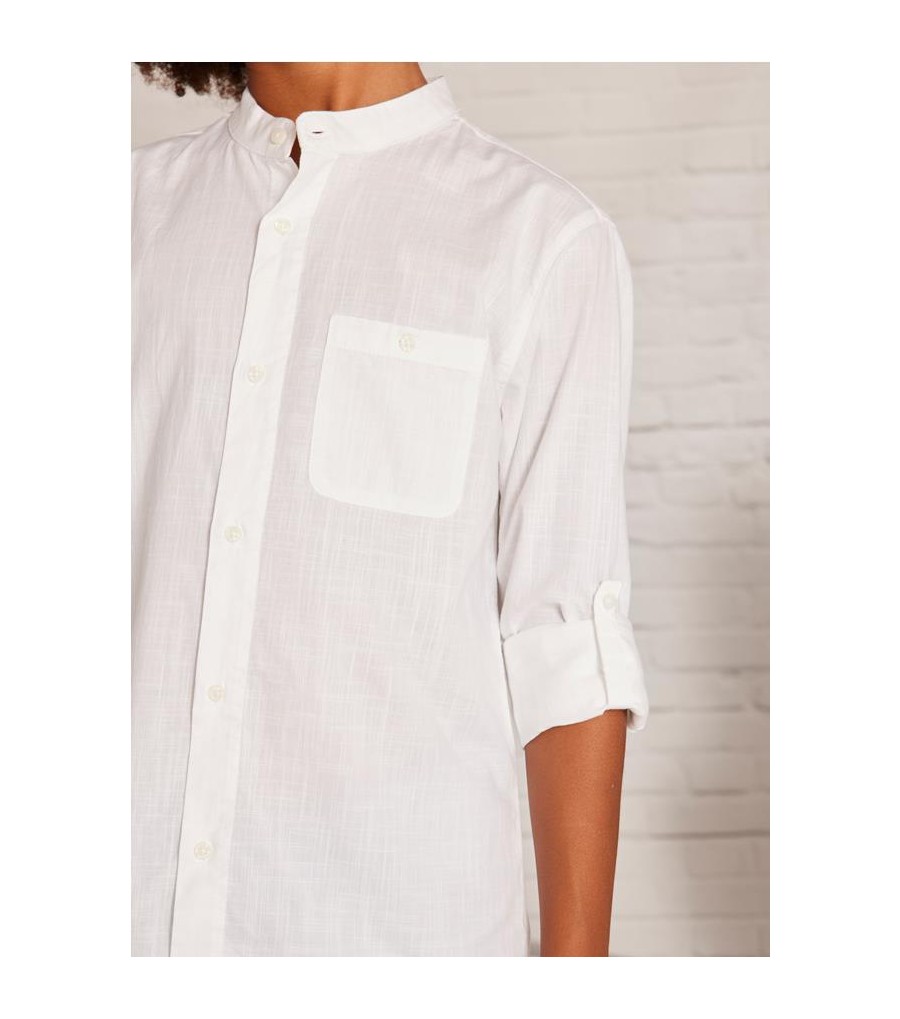 Camisa manga larga cuello... 2