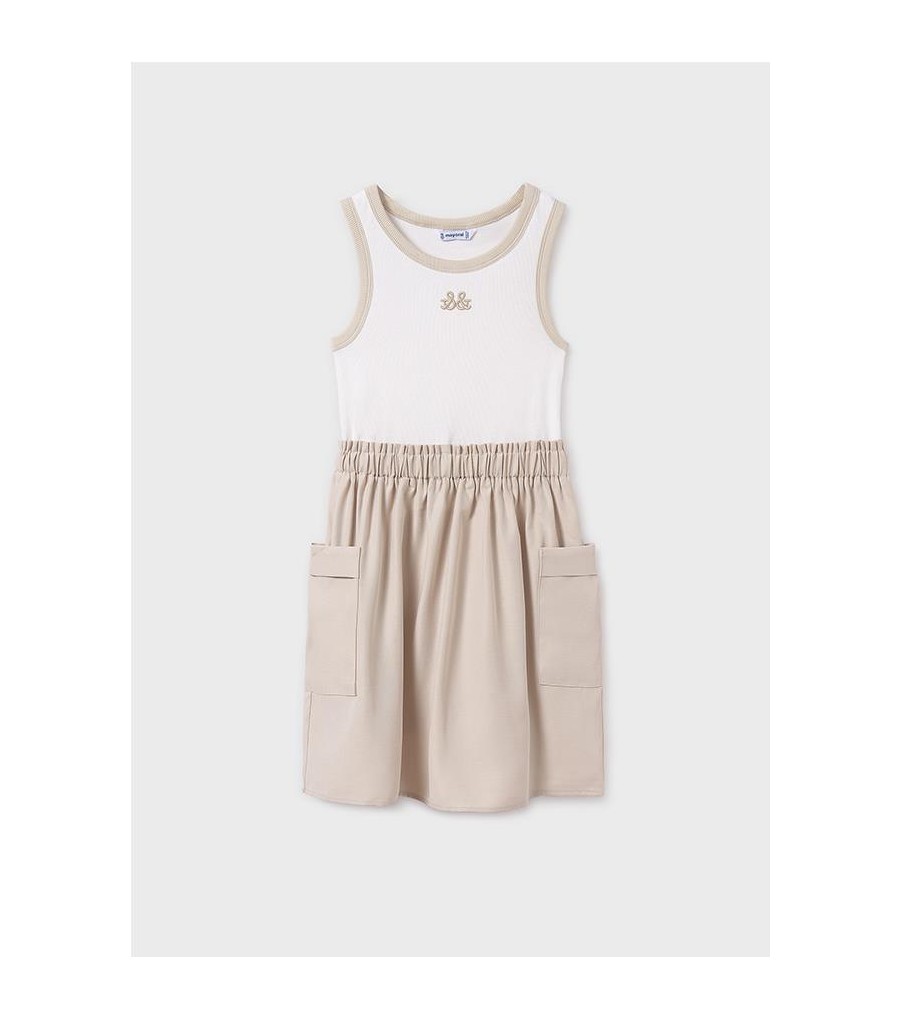 Vestido combinado cargo...