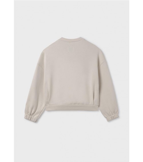 Sudadera cremallera bolsillos chica 6407