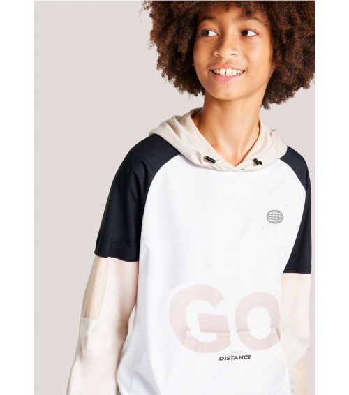 Sudadera capucha contrastes chico 6482