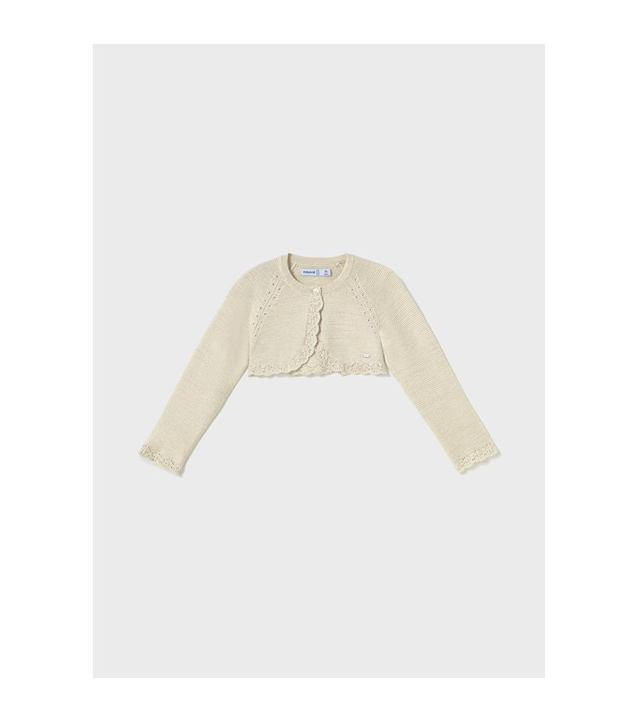 Rebeca bolero básica tricot... 2
