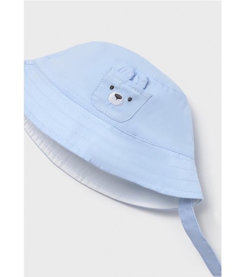 Gorro reversible osito recién nacido 9881