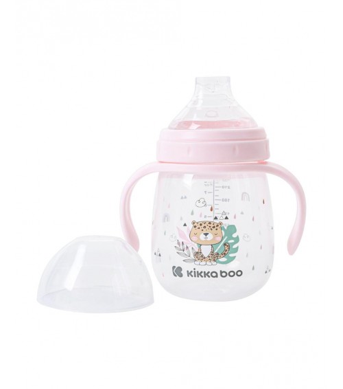 Taza con boquilla de silicona 240ml Savanna Rosa 31302030061