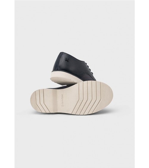 Zapato cordones piel niño 45645