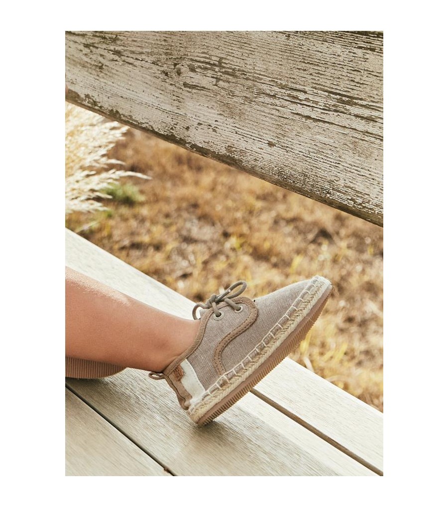 Alpargata cordones bebé 41682