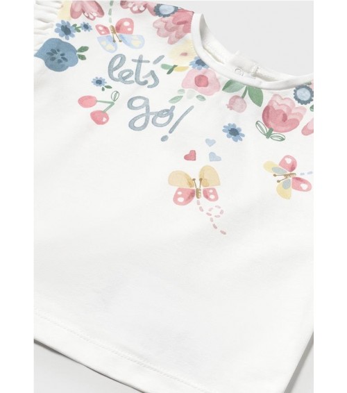 Camiseta estampado posicionado bebé 1048