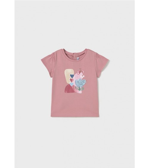 Camiseta aplique relieve bebé 1049