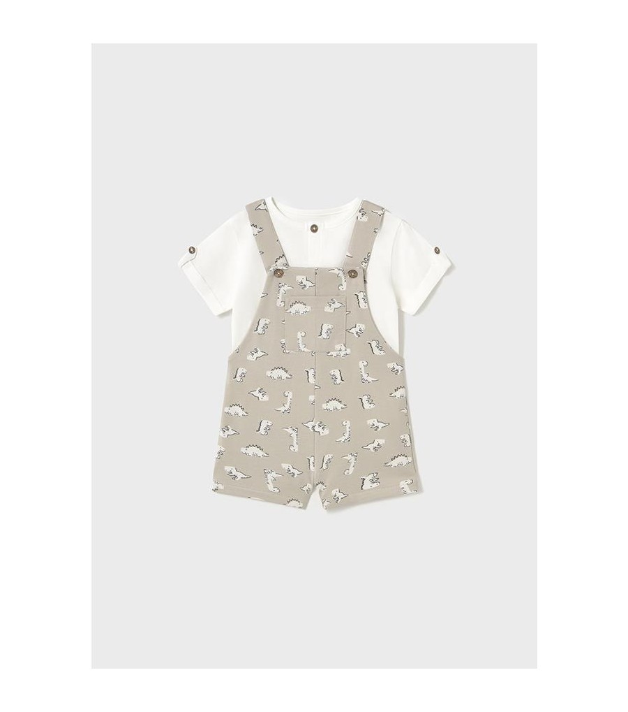 Conjunto peto estampado y...