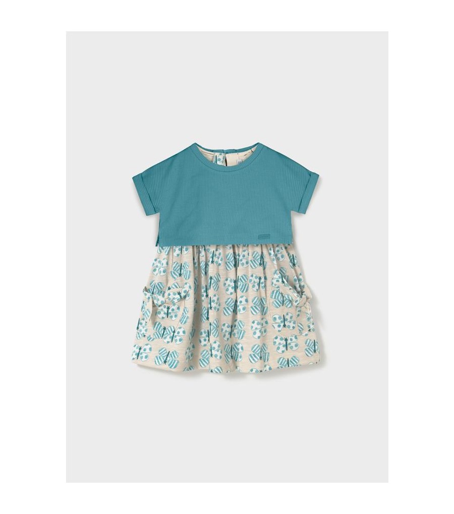 Vestido estampado con top...
