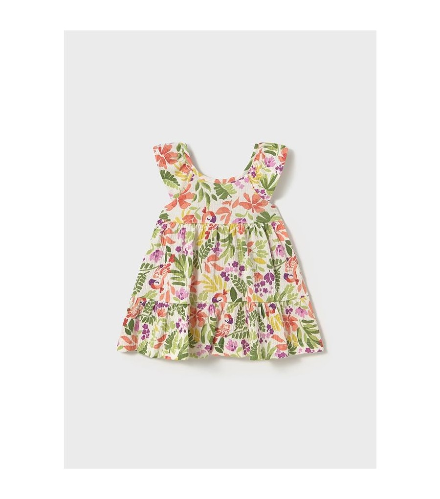Vestido tropical bambula bebé 1923