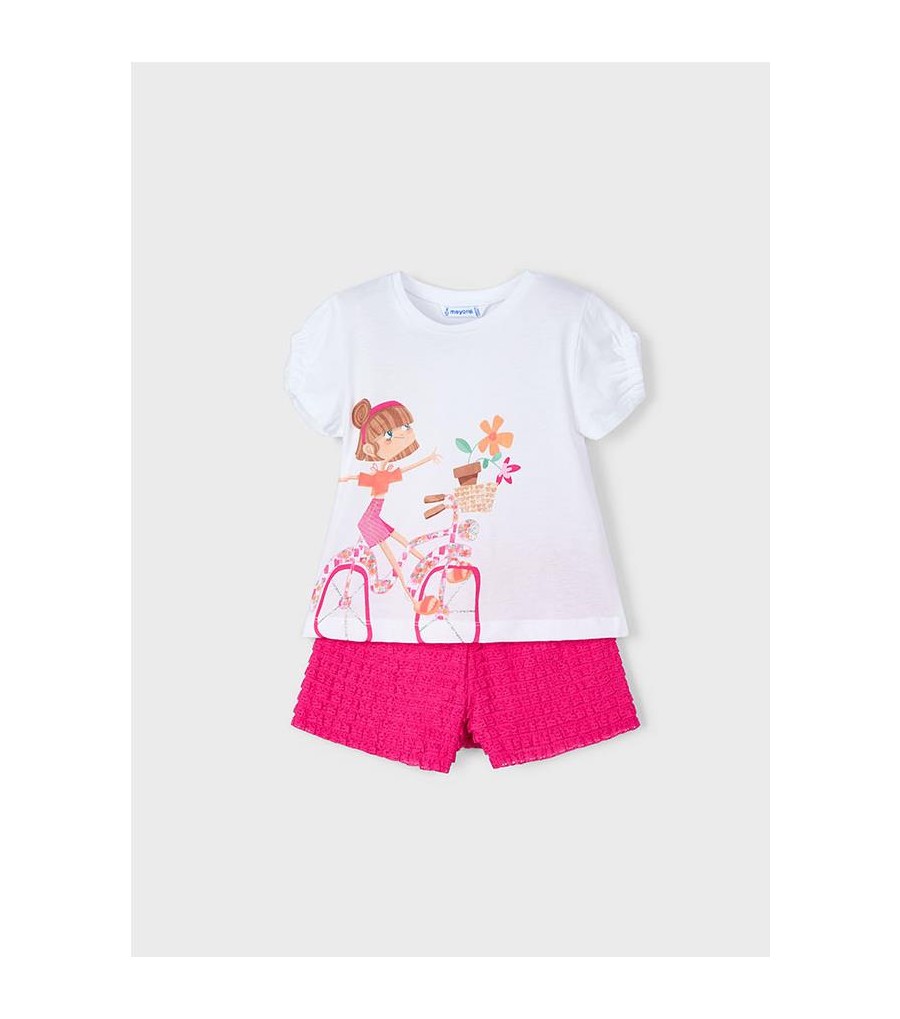Conjunto pantalón corto fantasía y...