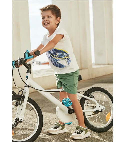 Conjunto bermuda y camiseta tortuga niño 3609