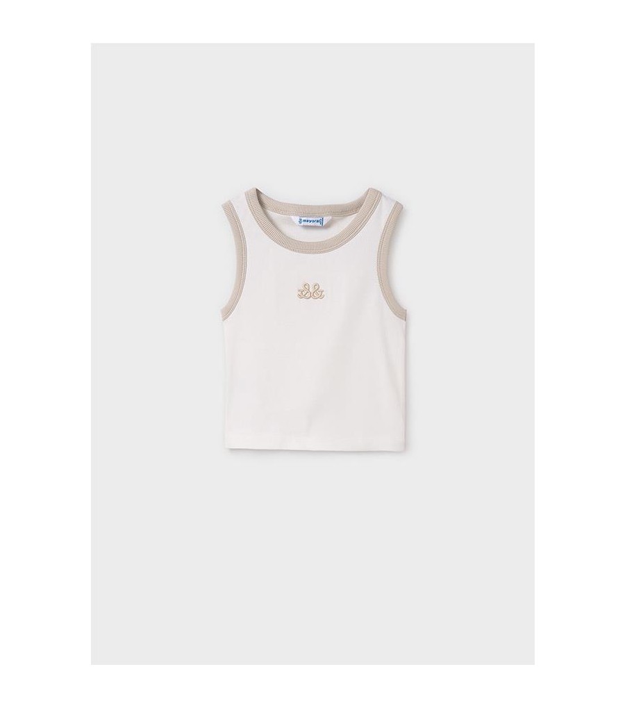 Camiseta tirantes bordado...