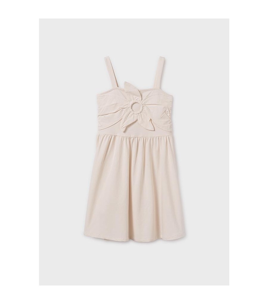 Vestido tirantes flor chica...