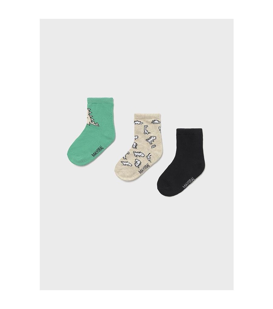 Set 3 calcetines dibujos bebé 10870